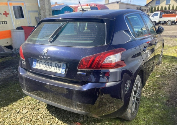 Peugeot 308 cena 24900 przebieg: 85374, rok produkcji 2016 z Syców małe 137